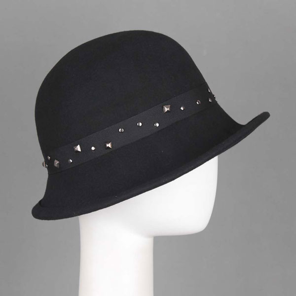 0835 Wool Felt Dome Hat